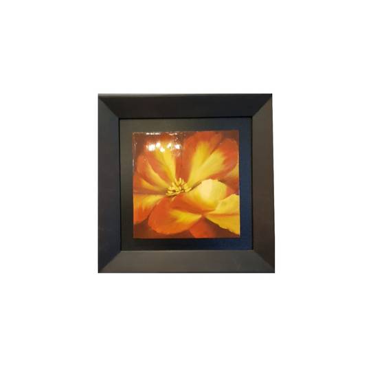 Flower Wall Art Piece Square